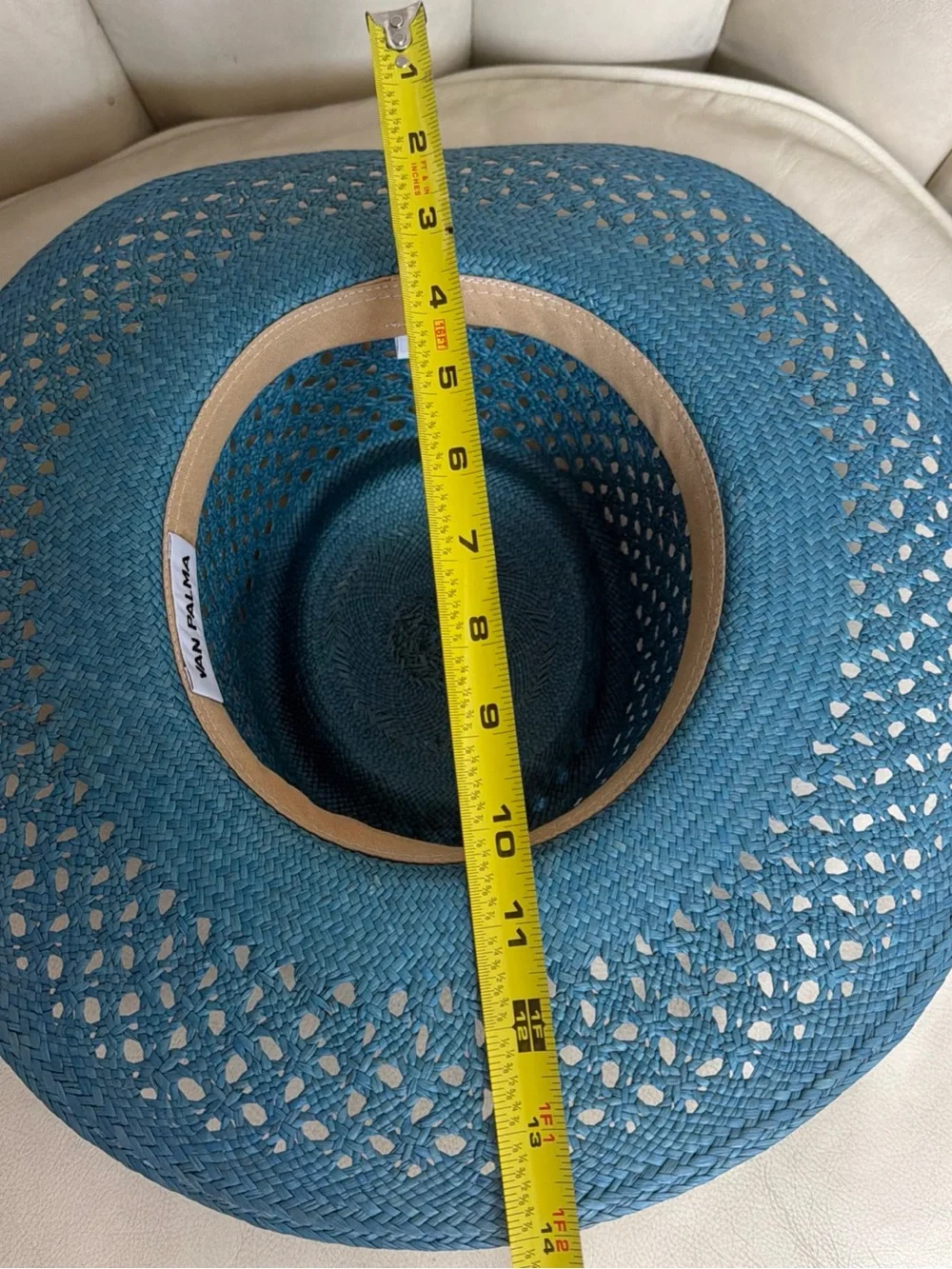 Teal Wide-Brim Woven Sun Hat - Women Accessories